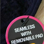 🆕Rene Rofe Seamless Cut Out Black Sport Bra🆕 Size L Photo 11