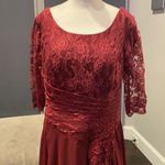 Women’s Long Chiffon Half Sleeve Mother of the Bride Prom Party Dress 14 Photo 1