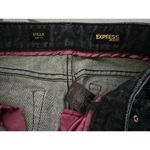 EXPRESS EXPESS STELLA BOOT CUT WOMENS JEANS DARK BLUE Size 8 Photo 8