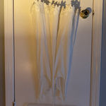 Lush Clothing All White Lacey lined Dress Photo 5