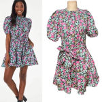 Roberta Roller Rabbit Roller Rabbit‎ Manusa Ainsley Mini Dress Black Floral Print Size Medium Photo 1