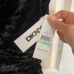 DKNY  Black Velour Dress Photo 2