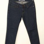 Bullhead Denim Co Bullhead extreme low cut skinny juniors jeans dark fabric Size 5 Photo 3