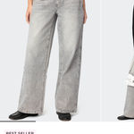 Edikted Magda Acid  Low-Rise Wash Jeans Photo 3