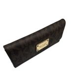 Michael Kors Jet Set Brown Signature Wallet Photo 3