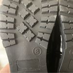 Old Navy Black Faux Patent Leather Chunky Heel Loafers Size 8 Photo 4