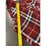 Sim and Sam slim flannel plaid shirt size M Red Size M Photo 7