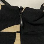 Talbots   100% Silk size 8Petite Cream and Gold FloralSheath Dress Mock Neck Midi Photo 6