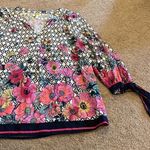 Anthropologie Fig & flower small colorful blouse Photo 1