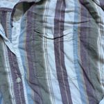 American Eagle  Outfitters Multicolor Oversized Fit Button Down Shirt Small Photo 2