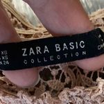 ZARA  Basic Collection Lace Short Sleeve Blouse Size XS Photo 3