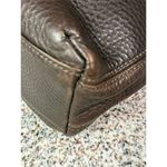 Coach Vintage  Dark Brown Leather Crossbody Bag Unisex Adults​ Photo 3