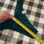 Hollister Women’s Bikini Bottoms Swimsuit Green Ribbed Thong Size Small Photo 8