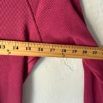 Eddie Bauer Waffle Knit Henley Top Berry Pink Long Sleeve Y2K Size M Photo 6