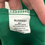 RUNAWAY THE LABEL NWT Leah Maxi Dress Emerald Green Large Photo 6