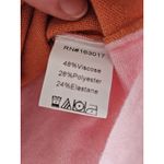 Princess Polly  Sienna Tank Bodycon V Neck Mini Dress Orange & Pink Sz S/M Photo 6