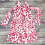 Tuckernuck Pink White Wildflower Blythe Sleeveless Floral A Line Bow Dress XXS Photo 7