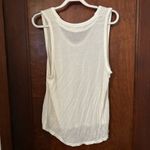 Free People  Take The Plunge Tank in White M Photo 2