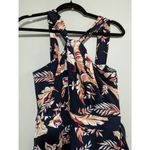 Joie  Trinity floral cropped halter jumpsuit size 2 Photo 4