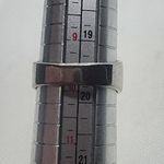 Premier Designs Devotion Silver Tone Crystal Cross Ring Photo 8