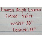 Ralph Lauren Lauren  Ruffle A-Line‎ Skirt Womens 6 Multicolor Floral Print Cotton Photo 6