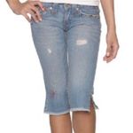 True Religion HTF: new ❉ Joey Vintage Beaded Cropped Crop Jeans ❉ Saddle Back 25 Photo 12