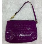 Coach  Purple Heart Wristlet Photo 1