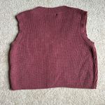 Moon & Madison Textured Knit Top in Dusty Rose Pink Size XS Photo 2