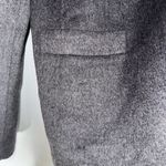 lafayette 148 Gray Wool Angora Cowl Neck Wrap‎ Jacket Medium Photo 7