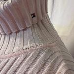 Tommy Hilfiger  Light Pink Ribbed Turtleneck Sweater blouse Photo 2