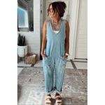 Free People We The Free High Roller Jumpsuit in Wash Whimsy Size X-Small Photo 10