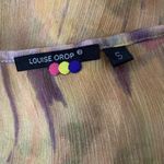 Louise Orop Sheer‎ Cover Up Dress Small Short Sleeve Boho Resort Photo 5