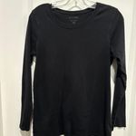 Motherhood Maternity black top, Sz L Photo 0