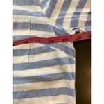 Old Navy  Top Womens Medium Blue Striped Oxford Popover Tunic Coastal Preppy Photo 9