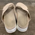 Cecilia New York Cream Simple Uma Platform Crisscross Straps Flat Slide Sandals Size 9.5 Photo 7