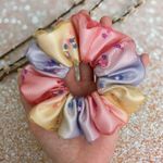 Ombré Confetti Sprinkles Shaker Scrunchie Hair Accessories Hair Tie Multiple Photo 1