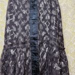 Free People NWOT Navy blue and silver  New Romantics Sleeveless Dress w Collar Photo 4