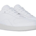 Everlane  The ReLeather Court Sneakers in White 8.5 New Womens  Casual Shoes Photo 0