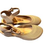 Jax&Bard Wooden Platform Knit, Leather Maryjane Maple Cream size 37(6.5 Photo 0