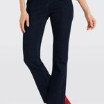 Draper James High Waist Denim Flare Jeans Dark Wash Size 27 NEW Photo 1