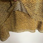Sugar Lips Women’s  Tiered Long Sleeve Cheetah Print Mini Dress Size Small Photo 10