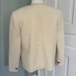 Ba&sh  Women's Cream Wool Silk Blend Jacket Blazer Size XS Photo 2