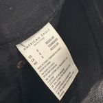 American Eagle  Luxe High-Rise Distressed Black Jegging Size 0 Photo 6