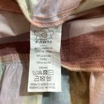 Farm Rio   Macaw Island Maxi Midi Dress Small Black 70s Parrot Tropical  Photo 8