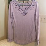 Free People Long Sleeve Cut Out Top Photo 0