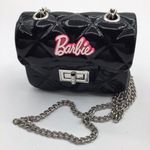 Rare HTF black Barbie small jelly crossbody handbag Photo 0