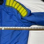 Head Vintage Sportswear Blue & Yellow Ski Jacket Winter Sports Coat Neon Accents Photo 9