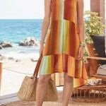 Sundance  Zivah Dress Tasseled Layered Ombre Suite of Sunset Tones Size Small Photo 0