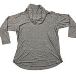 Torrid  Size 3 Gray Cowl Neck Tunic Sweatshirt Long Sleeve Women's Relaxed Fit Photo 3