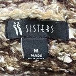 Sisters Brown Knit Ombre Short Sleeve Long Cardigan Size Medium Photo 8